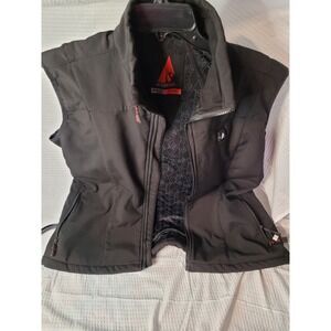 ActionHeat Womens 5V Battery Heated‎ Softshell Vest Black XL NO CHARGER
